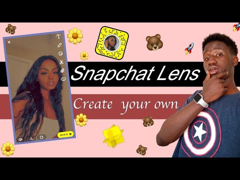 Create Your Own Snapchat Lens (Brown Skin Girl Lens) || ErnyVibes