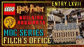Mr. Filch's Office gets the Re-Build Treatment - LEGO Harry Potter MOC Series - Entry 67