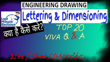 Lettering / engineering graphics and drawing  / IPU / Ggsipu/ BTech/1St semester / Pradeep Kumar