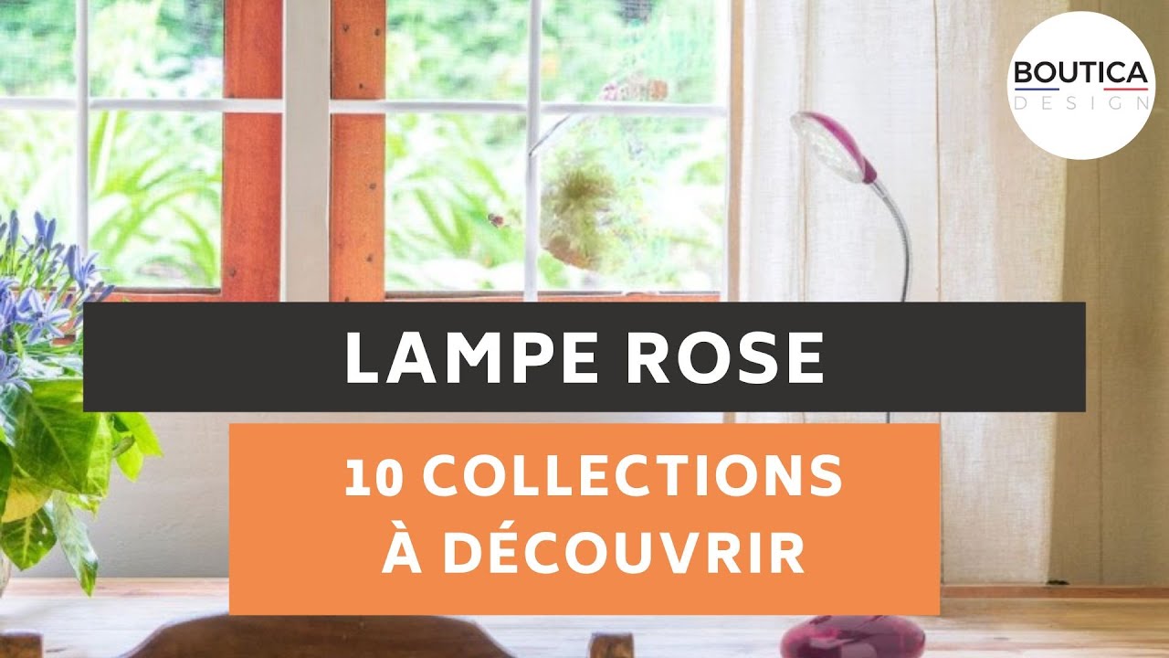 Lampe Rose | Boutica Design ✨