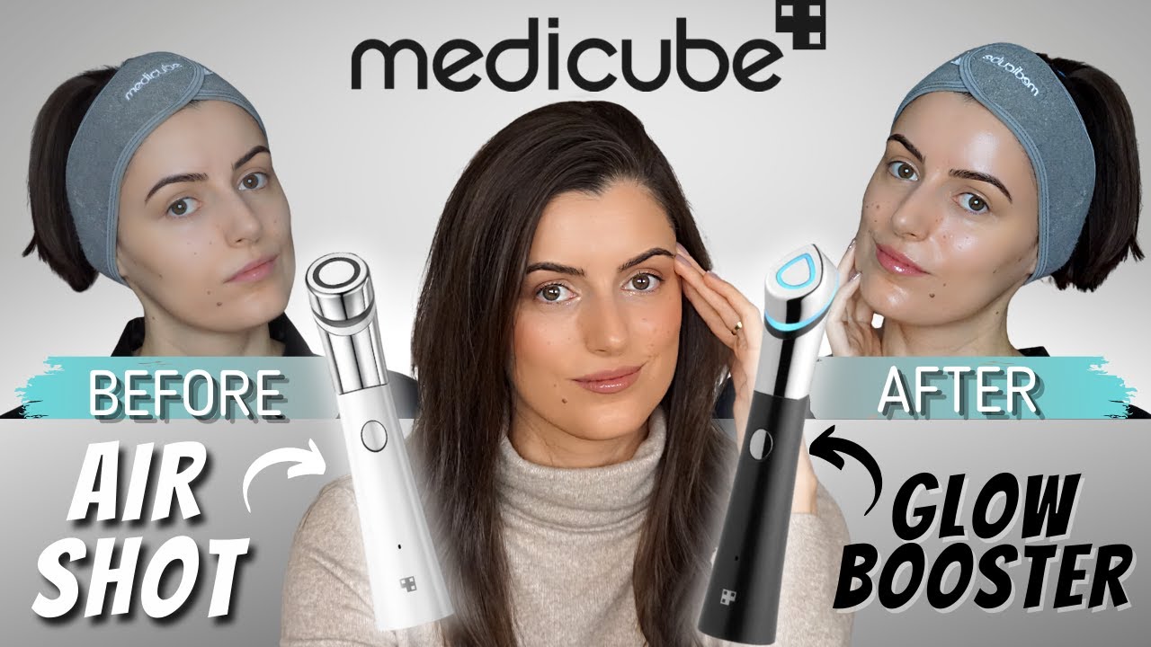 MEDICUBE AGE R ATS AIR SHOT VS BOOSTER-H (GLOW BOOSTER): K-Beauty Device  Review, Before&After