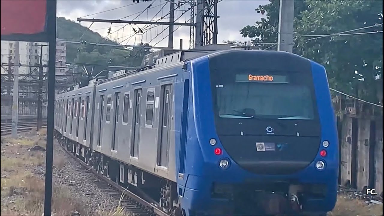 Supervia | Séries 3000 e 5000 no Maracanã