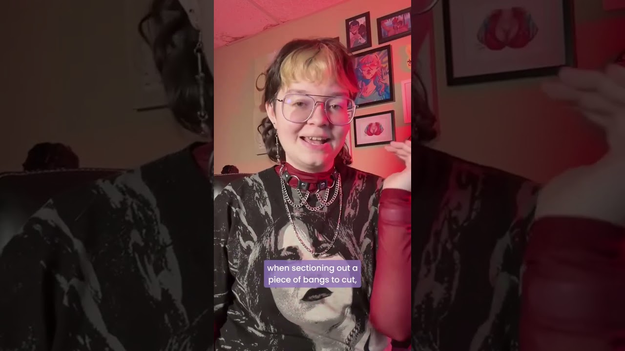 How to cut NOT BUSTED cosplay wig bangs #cosplay #cosplaywig #cosplaytutorial #anime #wigtutorial