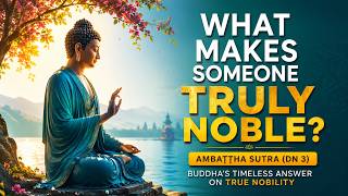 Download Lagu What Makes Someone Truly Noble? | Ambaṭṭha Sutra (DN 3) | Buddha’s Timeless Answer on True Nobility Download Lagu What Makes Someone Truly Noble? | Ambaṭṭha Sutra (DN 3) | Buddha’s Timeless Answer on True Nobility