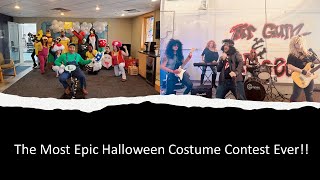 The most EPIC Halloween Costume Contest at work ever! | Da Anthony Family