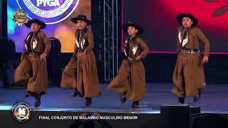 Conjunto de malambo masculino menor Catamarca FINAL PYGA