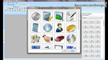 Designing Barcode labels with Databar Stacked barcode font