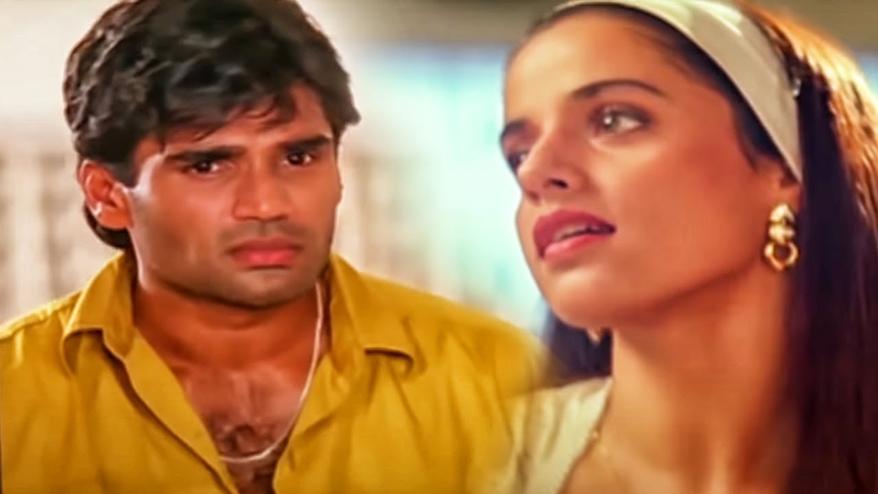 Intezaar Hai Tera Intezaar Hai HD   Betrayal   Sunil Shetty Anjali Jathar   Lata Mangeshkar