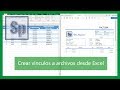 Excel - Cómo poner hipervínculos a archivos desde Excel. Tutorial en español HD