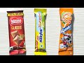 ASMR Sweet Candy Unwrap - Rainbow Lollipop & Chocolate Crunch Sounds