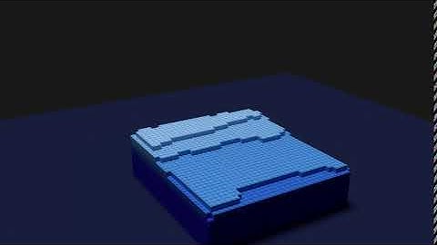 Lego Fluid Simulation