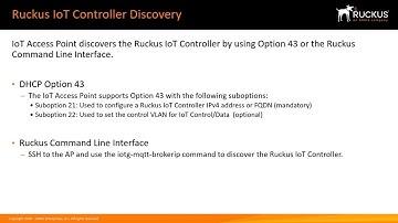 RUCKUS IOT CONTROLLER – ADDING AP TO VRIOT SERVER