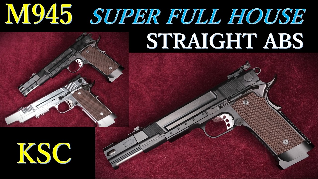 Event Limited Model] KSC M945 Super Full House Straight ABS
