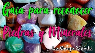 Guía fácil para identificar 100 piedras y minerales