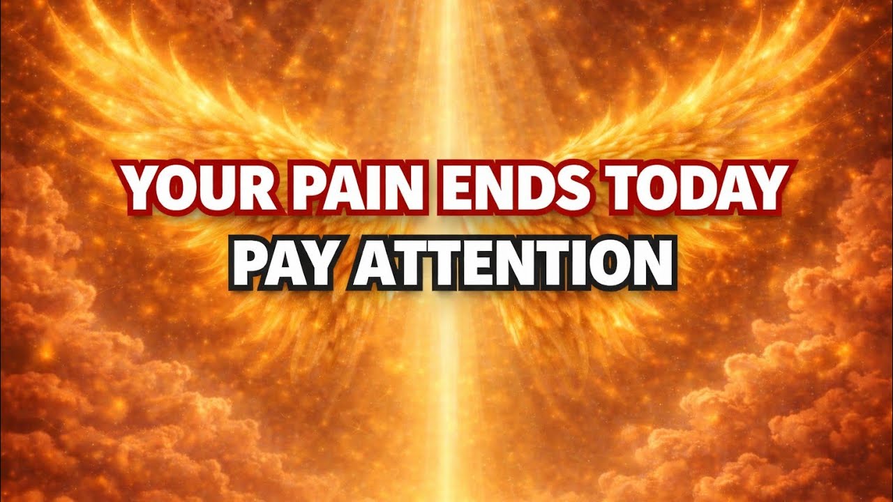 Chosen one… pay attention — your pain ends today