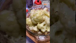 Baked cauliflower florets