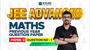 JEE ADVANCED 2020 | Locus Problem from Complex Numbers| PAPER -2 QUESTION - 1| XYLEM JEE ADVANCED