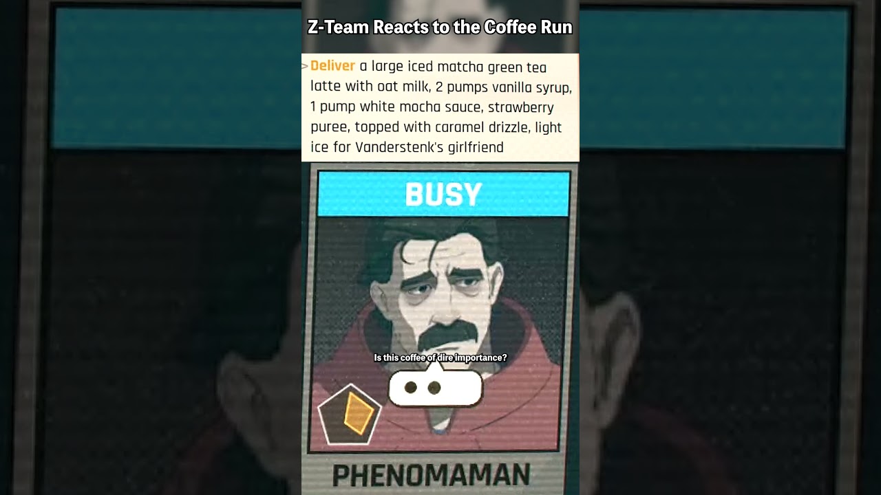 Они действительно добавили этот поход за кофе в Dispatch #dispatch #dispatchgame