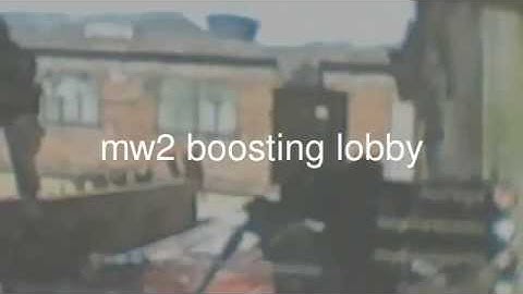 mw2 boosting lobby