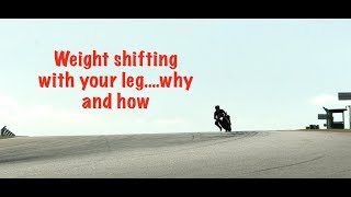 MOTOVUDU - Trackday Rider Training Part 16: Braking - Weight Shifting with Leg