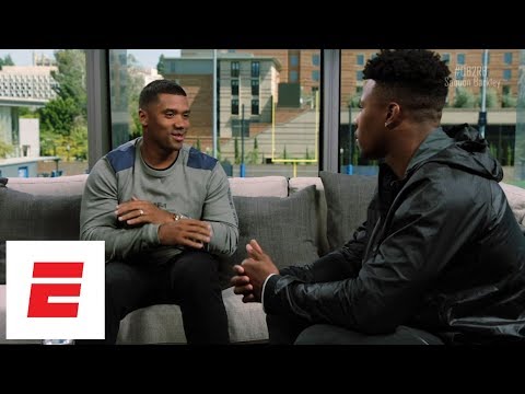 Saquon Barkley and Russell Wilson have honest conversation about their childhoods | QB2RB | ESPN