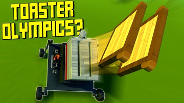 EXTREME Toaster Olympics Competition Challenge Event Trial! - Scrap Mechanic Multiplayer Monday