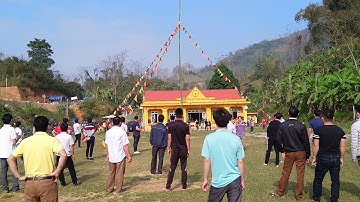 Lễ hội tung còn truyền thống hàng năm của đồng bào dân tộc tày thôn phai khằn