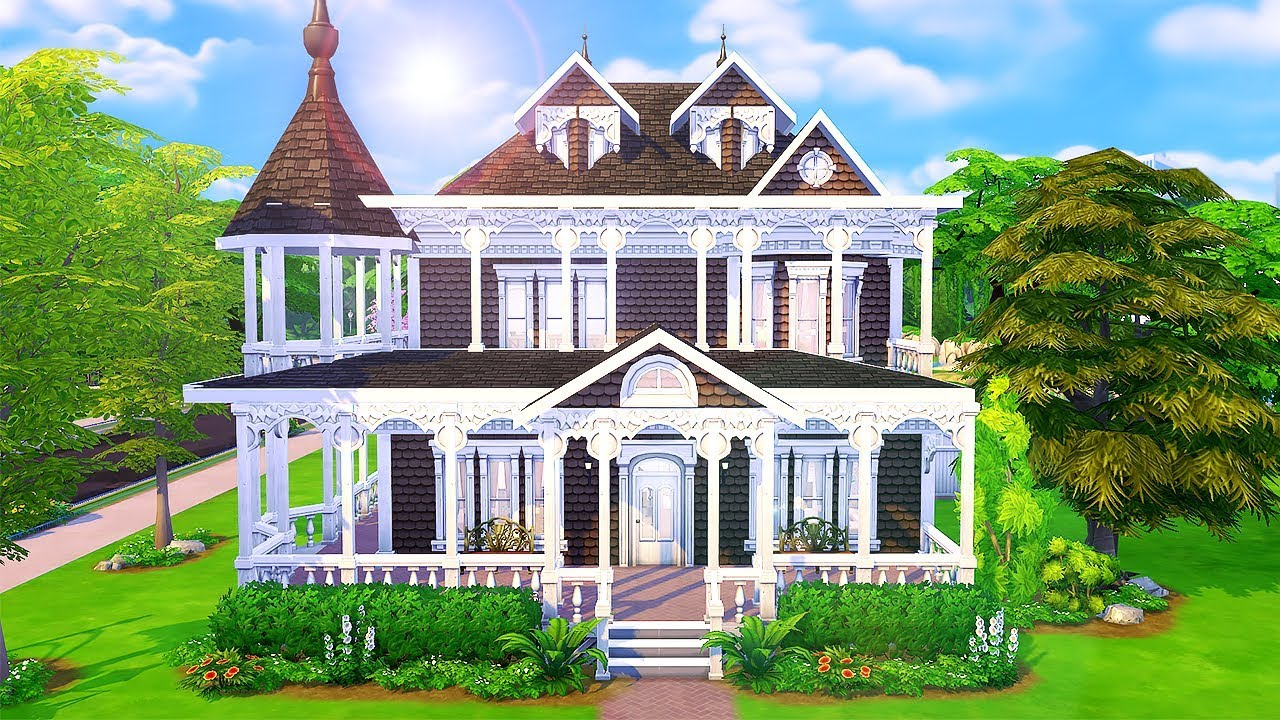 QUEEN ANNE VICTORIAN The Sims 4 YouTube