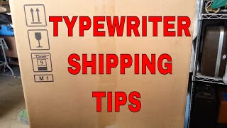 How to Pack a Typewriter w/Carrying Case for Shipping Tips to Avoid Damage Box Properly