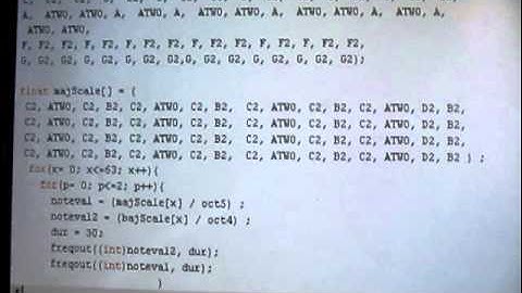 My first Arduino script - brutal duty-cycle 2-note polyphony, classic ZX Spectrum-style