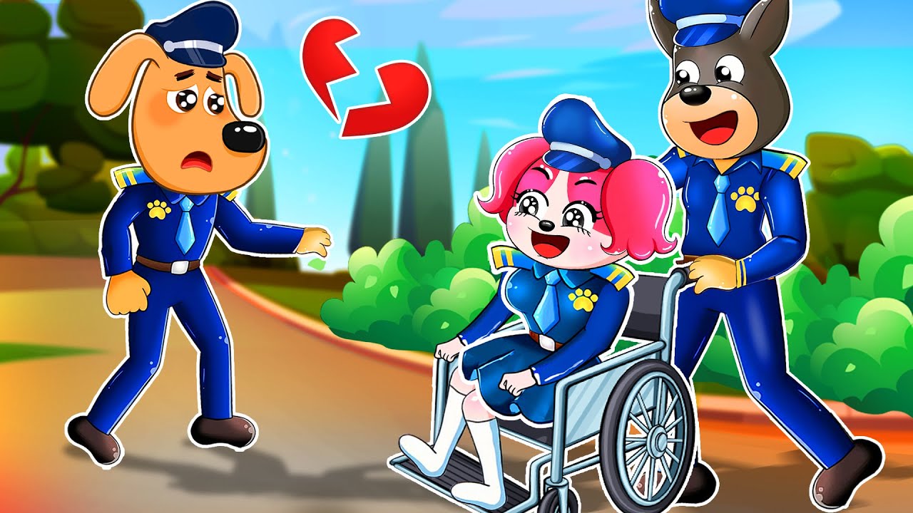 💔 Labrador Looked Sad When He Saw Papillon -  What Happened Between Them? | Sheriff Labrador Stories