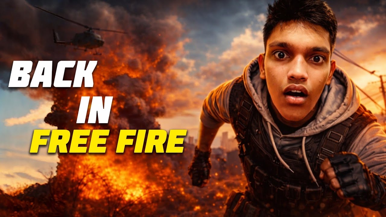 I Returned to the Free Fire After a Long Time… 🔥 | Ranked Comeback Can I Survive 🤔