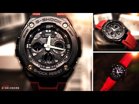 CASIO G-SHOCK 　GST-S300G-1A2 　G-STEEL G-SHOCK G-STEEL GST-S300 SERIES BLACK DIAL WATCH GST-S300G