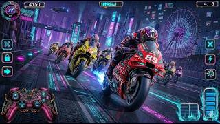 Bike Racing Gameplay - Moto Star FRK - Motorbike VS Superbike Race in Dangerous Track - Bikegame #20 screenshot 2