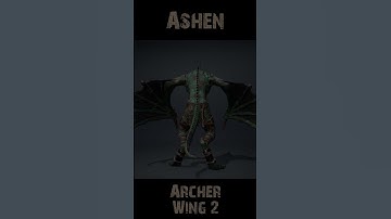 Ashen Archer Wing2 360 #character #rogerkint #3d #animation #gaming #unity #unreal #ashen