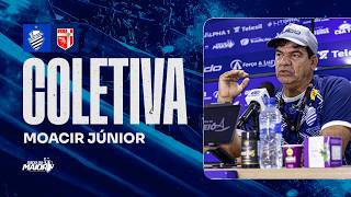 Coletiva pós-jogo com o técnico Moacir Júnior: CSA 2x0 Lagarto-SE - Brasileirão Série D 2026