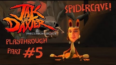 Jak & Daxter The Precursor Legacy Playthrough Part 5 SPIDERCAVE! - DMO Plays