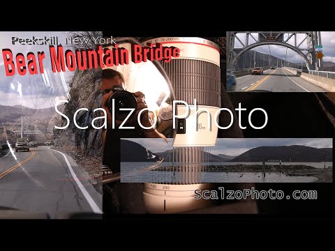 Bear Mountain Bridge - Peekskill, NY - CANON 5D iv (EF 17-40mm f/4L Lens) Insta360 One R 4K