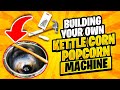 Kettle corn homemade by building your own kettle corn popcorn machine