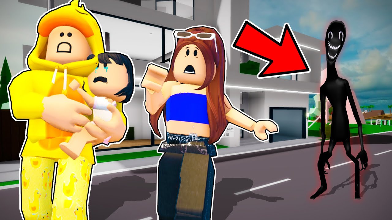 SOBREVIVIMOS a los MONSTRUOS en BROOKHAVEN ROBLOX!!