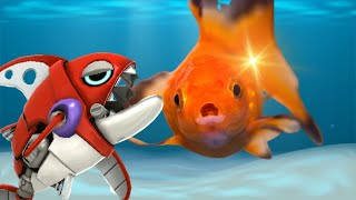 How to AVOID HUMANS | I am Fish | Blind Run Let's Play Part 2