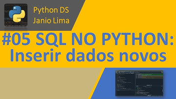 #05 SQL NO PYTHON: Inserção em banco de dados com SQL no Python