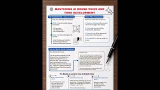 🎯 Master Your AI Brand Voice & Tone Like a Pro! 💬 Your brand’s success depends on more than
