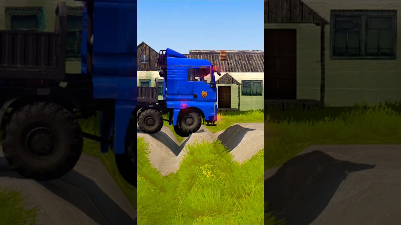 Simulation game please do not imitate" Spin tires mud Mercedes #@ep080