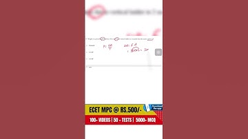 ECET 2025 Physics & Chemistry Guide | How to Get the Best Rank! 🚀 | Q-144 ,#ecet2025