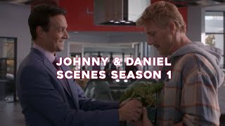Daniel & Johnny Scenes Cobra Kai Season 1