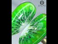 Kiwi nail art tutorial using Joya Mia products