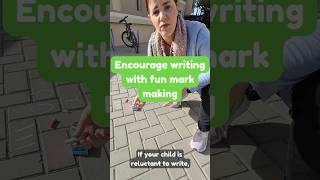 Mark Making for Reluctant Writers: Fun Pre-Writing Patterns (Brick Activity)