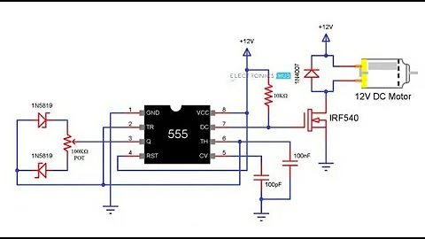 SIMULATION OF SPEED CONTROL OF DC MOTOR USING 555 IC TIMER IN PROTEUS 8 SIMULATION SOFTWARE