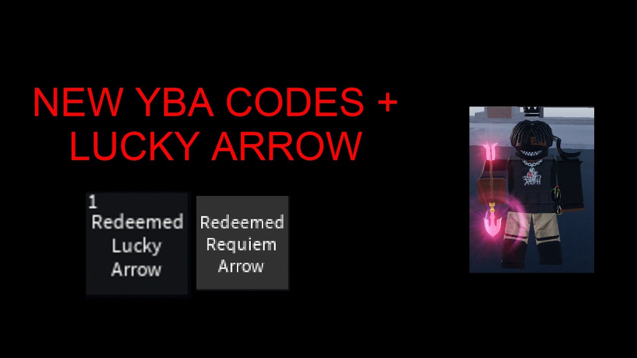 [YBA] NEW CODES + LUCKY ARROW CODE YouTube